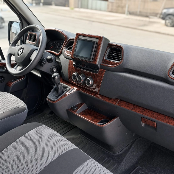 Renault Master III from 2019 3D kit décoration intérieure tableau de bord 24 pièces