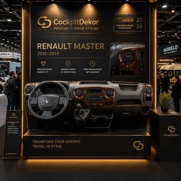 Opel Movano 2010 - à aujourd’hui 3D kit décoration intérieure tableau de bord 29 pièces