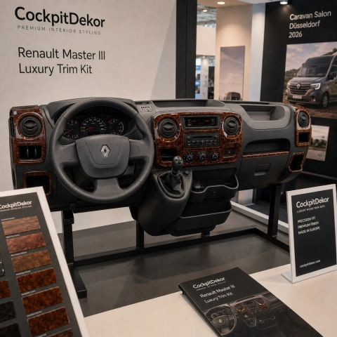 Opel Movano 2010 - à aujourd’hui 3D kit décoration intérieure tableau de bord 29 pièces