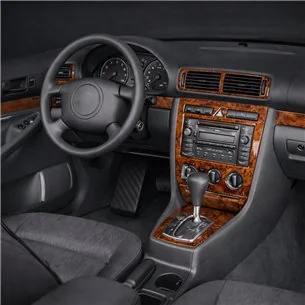 Audi A4 B5 Typ 8D 1999-2000 kit décor tableau de bord 3D, 9 pièces