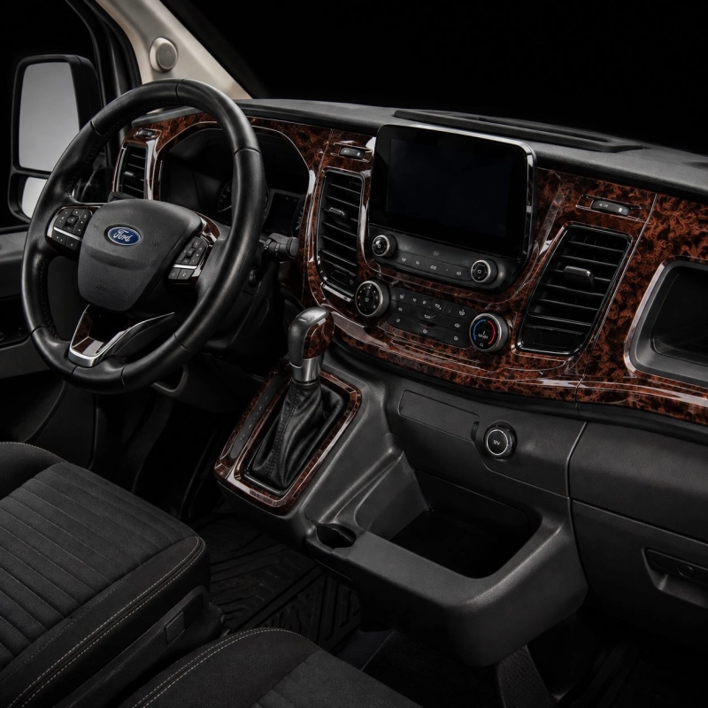 Ford New Transit 2020 3D kit décoration intérieure tableau de bord 27 pièces