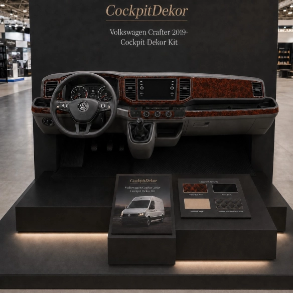 MAN TGE 2019 3D kit décoration intérieure tableau de bord 29 pièces