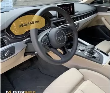 Audi A3 (8Y) 2020 -Presnt. Digital Speedometer Audi virtual cockpit 10,25" Protection d'écran Résiste aux rayures HD transparent