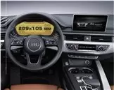 Audi A4 (B9) Facelift 2019 - Present Multimedia MMI 10,1" Protection d\'écran Résiste aux rayures HD transparent