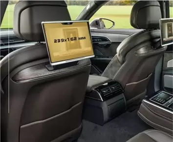 Audi A8 (D4) 2013 - 2017 Multimedia MMI 8" Protection d'écran Résiste aux rayures HD transparent - 1 - habillage decor de tablea