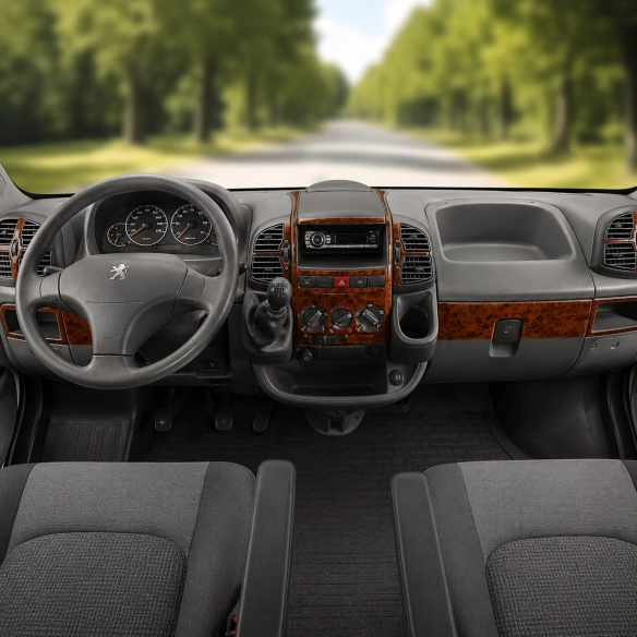 Citroen Jumper 2002-2006 3D kit décoration intérieure tableau de bord 15 pièces