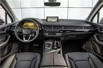 Audi Q5 II (FY) Facelift 2019 - Present Multimedia MMI 8,3" Protection d'écran Résiste aux rayures HD transparent - 1 - habillag