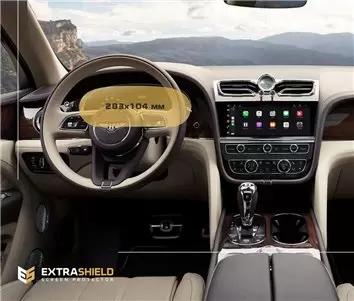 Audi Q8 (4MN) 2018 - Present Rear climate control Protection d'écran Résiste aux rayures HD transparent - 1 - habillage decor de
