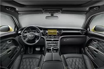 Bentley Flying Spur 2019 - Present climate-control Protection d'écran Résiste aux rayures HD transparent - 1 - habillage decor d