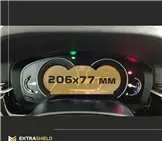 BMW 2 Series (G42) 2021 - Present Digital Speedometer (Sans sensor) 12,3" Protection d\'écran Résiste aux rayures HD transpare
