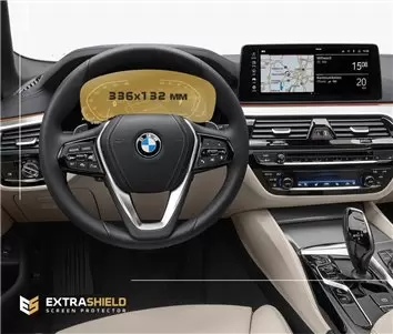 BMW 5 Series (F10) 2013 - 2017 Multimedia NBT EVO 10,2" Protection d'écran Résiste aux rayures HD transparent - 1 - habillage de