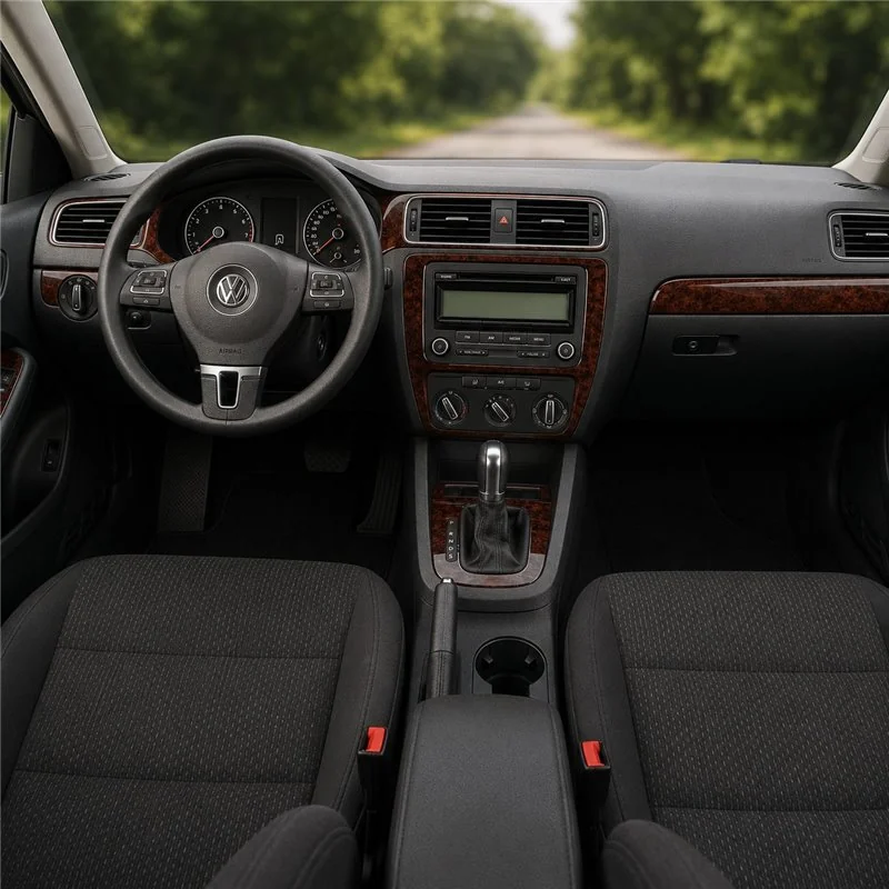 Volkswagen Jetta 2011+ set complet, avec navigation kit décor tableau de bord 3D