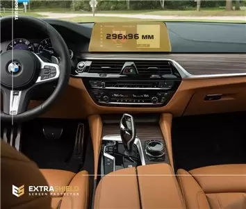 BMW X4 (G02) 2018 - 2021 Digital Speedometer (Central) 12,3" Protection d'écran Résiste aux rayures HD transparent - 1 - habilla
