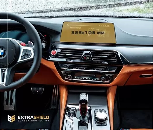 BMW X4 (G02) 2018 - 2021 Multimedia 11,25" Protection d'écran Résiste aux rayures HD transparent - 1 - habillage decor de tablea