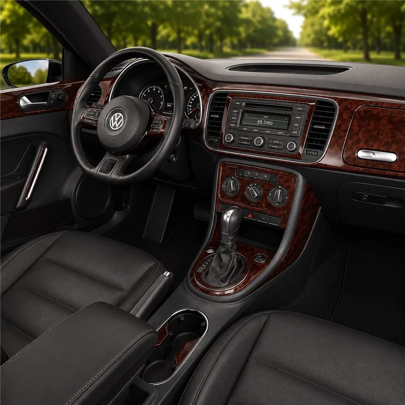 Volkswagen Beetle 2012+ set complet, Audio SD Card, sans navigation kit décor tableau de bord 3D
