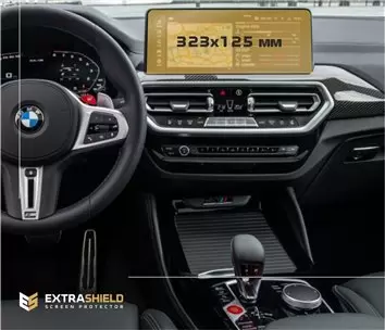 BMW X4 (G02) 2018 - 2021 Multimedia 11,65" Protection d'écran Résiste aux rayures HD transparent - 1 - habillage decor de tablea