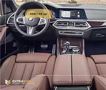 BMW X4 (G02) 2021 - Present Multimedia 10,25" Protection d'écran Résiste aux rayures HD transparent - 1 - habillage decor de tab