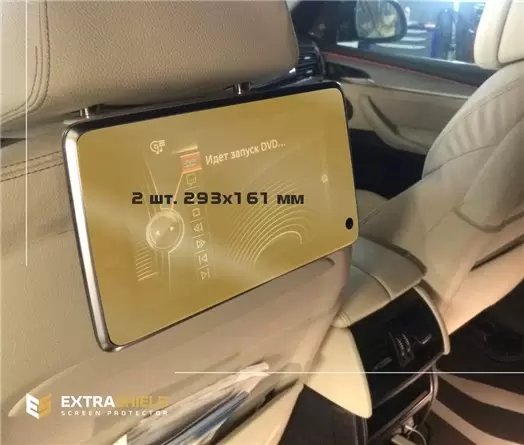 BMW X5 (E70) 2010 - 2013 Multimedia NBT EVO 10,2" Protection d'écran Résiste aux rayures HD transparent - 1 - habillage decor de