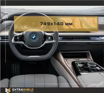 BMW X6 (G06) 2018 - Present Multimedia Android Protection d'écran Résiste aux rayures HD transparent - 1 - habillage decor de ta