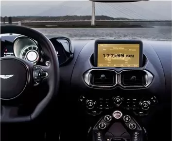 BMW X7 (G07) 2018 - Present Digital Speedometer (with sensor) 12,3" Protection d'écran Résiste aux rayures HD transparent