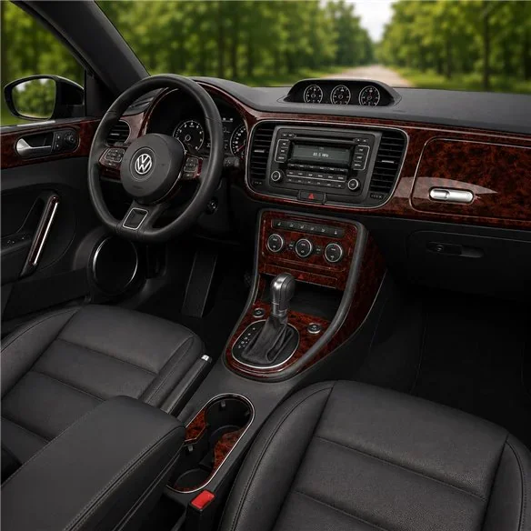 Volkswagen Beetle 2012+ set complet, Standard Audio, sans navigation kit décor tableau de bord 3D