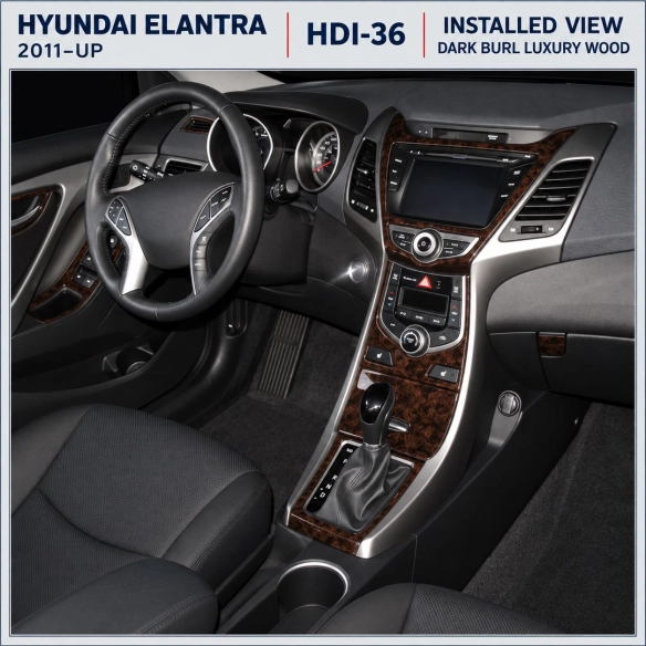 Hyundai Veloster 2012 - à aujourd’hui kit complet kit décoration intérieure tableau de bord