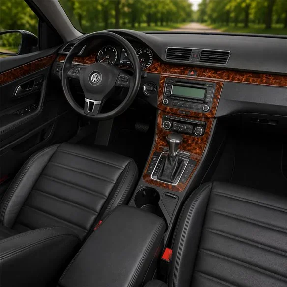 Volkswagen Passat CC 2009-2011 set complet kit décor tableau de bord 3D