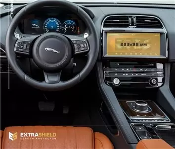 Jaguar E-Pace 2020 - Present Multimedia 10" Protection d'écran Résiste aux rayures HD transparent - 1 - habillage decor de table