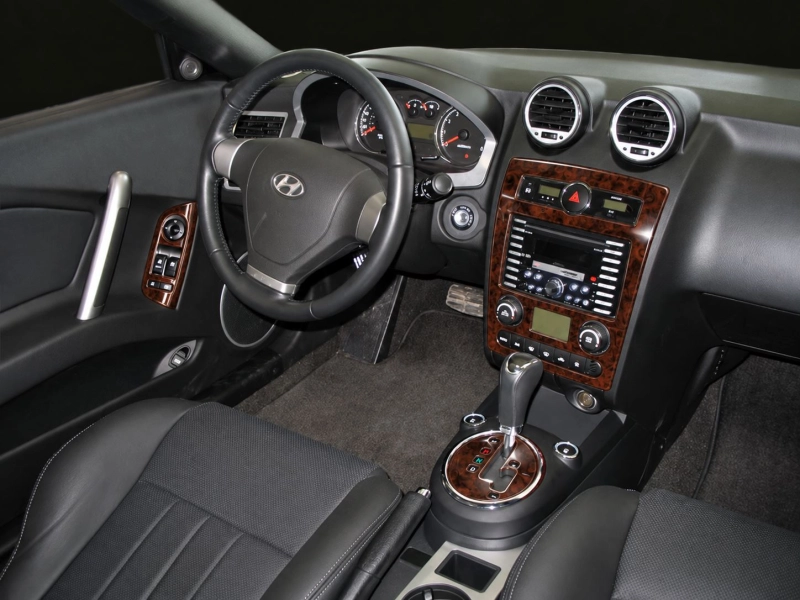 Hyunda Coupe 2007-2008 kit décoration intérieure tableau de bord 24 pièces