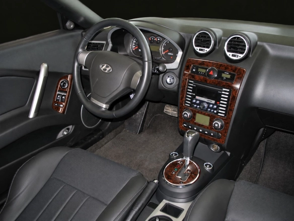 Hyunda Coupe 2007-2008 kit décoration intérieure tableau de bord 24 pièces