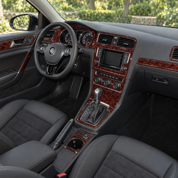 Volkswagen Golf VII AU 2012-2021 3D kit décoration intérieure tableau de bord 19B-pièces
