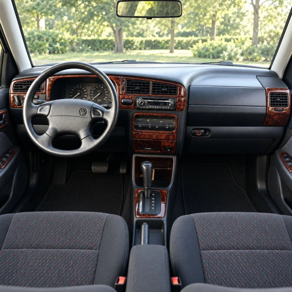 Volkswagen Jetta 1994-1998 boîte automatique, 18 pièces kit décoration intérieure tableau de bord