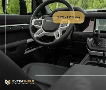 Lamborghini Urus 2017 - Present Digital Speedometer 10,2" Protection d'écran Résiste aux rayures HD transparent - 1 - habillage 