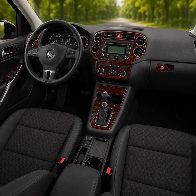Volkswagen Tiguan 2010+ set complet, Automatic AC Control kit décor tableau de bord 3D