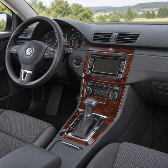 Volkswagen Passat 2006-2009 boîte manuelle AC Controls, kit de base kit décoration intérieure tableau de bord