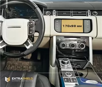 Land Rover Discovery Sport (L550) 2021 - Present Multimedia Touch Pro 10" Protection d'écran Résiste aux rayures HD transparent 