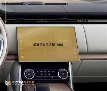 Land Rover Range Rover (L405) 2017 - Present Passenger monitors (2 pcs,) Protection d'écran Résiste aux rayures HD transparent -
