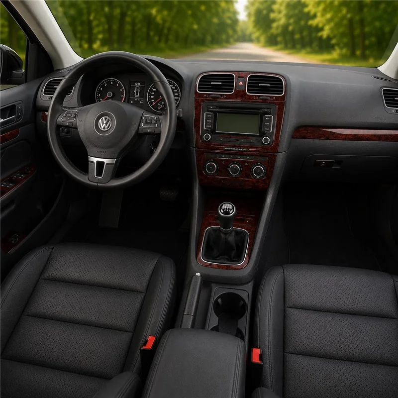 Volkswagen Jetta 2010-2010 set complet, boîte manuelle kit décor tableau de bord 3D