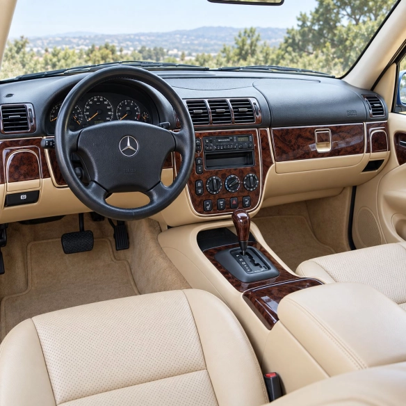 Mercedes Benz M Class 1998-2005 kit portes intérieures décoration tableau de bord