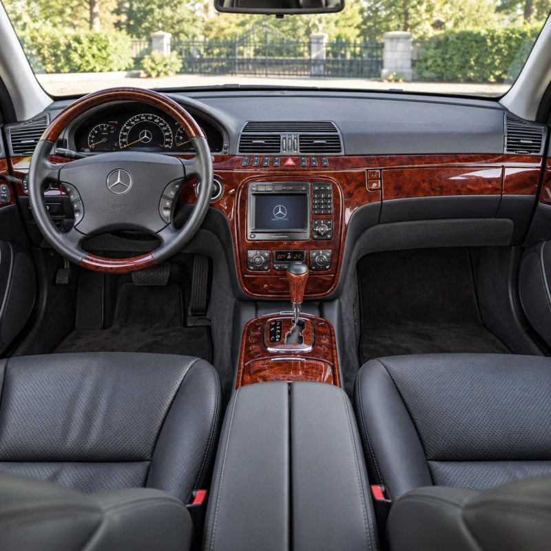 Mercedes Benz S Class W220 2000-2006 conformité OEM kit décoration intérieure tableau de bord
