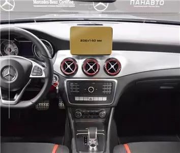 Mercedes-Benz GL (X166) 2012 - 2015 Multimedia 8,4" Protection d'écran Résiste aux rayures HD transparent - 1 - habillage decor 