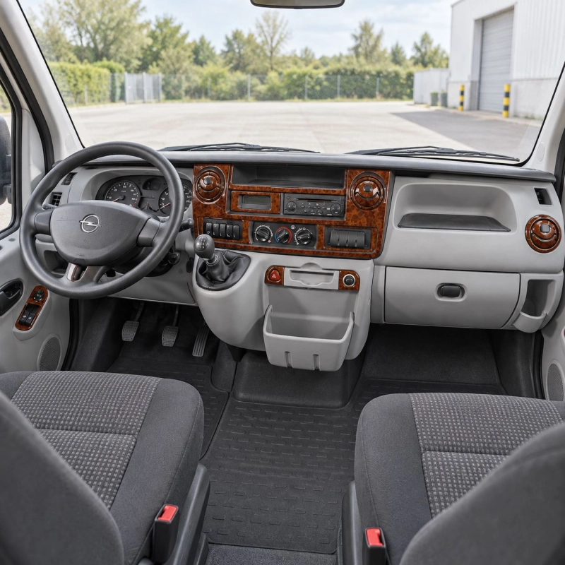 Opel Movano 2004-2009 3D kit décoration intérieure tableau de bord 28 pièces