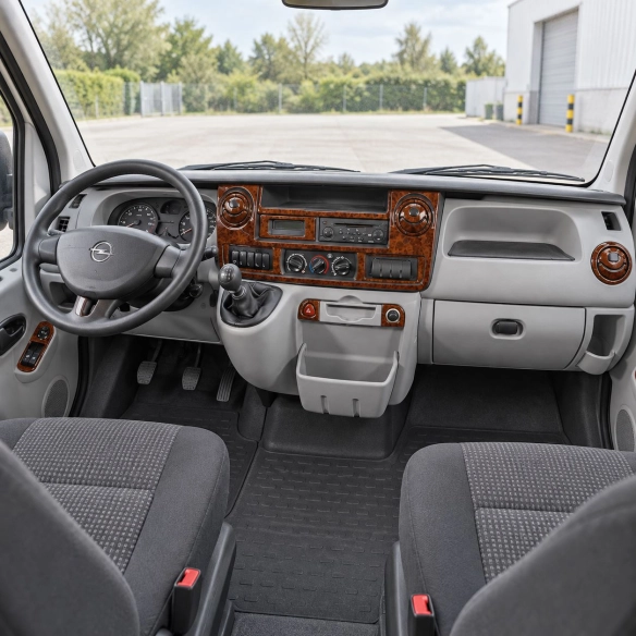 Opel Movano 2004-2009 3D kit décoration intérieure tableau de bord 28 pièces