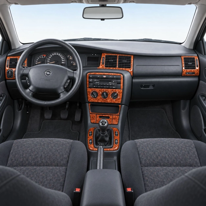 Opel Vectra B 1995-2002 3D kit décoration intérieure tableau de bord 20 pièces