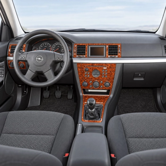 Opel Vectra C 2002-2008 3D kit décoration intérieure tableau de bord 22 pièces