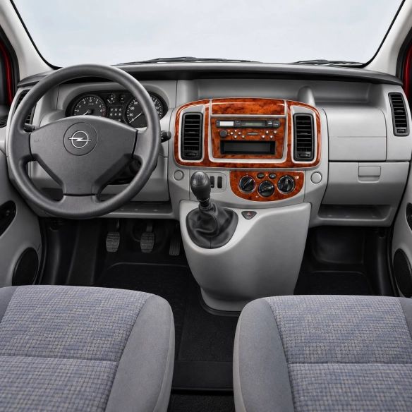 Opel Vivaro 2001-2006 3D kit décoration intérieure tableau de bord 6 pièces