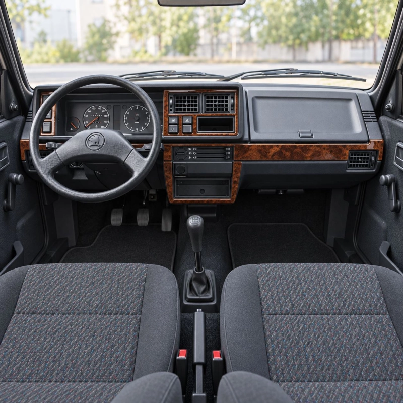 Skoda Favorit 1989-1995 3D kit décoration intérieure tableau de bord 6 pièces