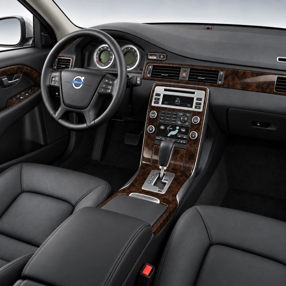 Volvo XC70-S80-V70-2008-2016 kit décoration intérieure tableau de bord 34 pièces