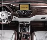 Mercedes-Benz X-class (X470) 2017 - 2020 Multimedia 5,4" Protection d\'écran Résiste aux rayures HD transparent