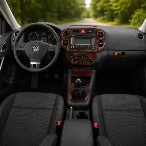 Volkswagen Tiguan 2009-2009 set complet, boîte manuelle AC kit décor tableau de bord 3D